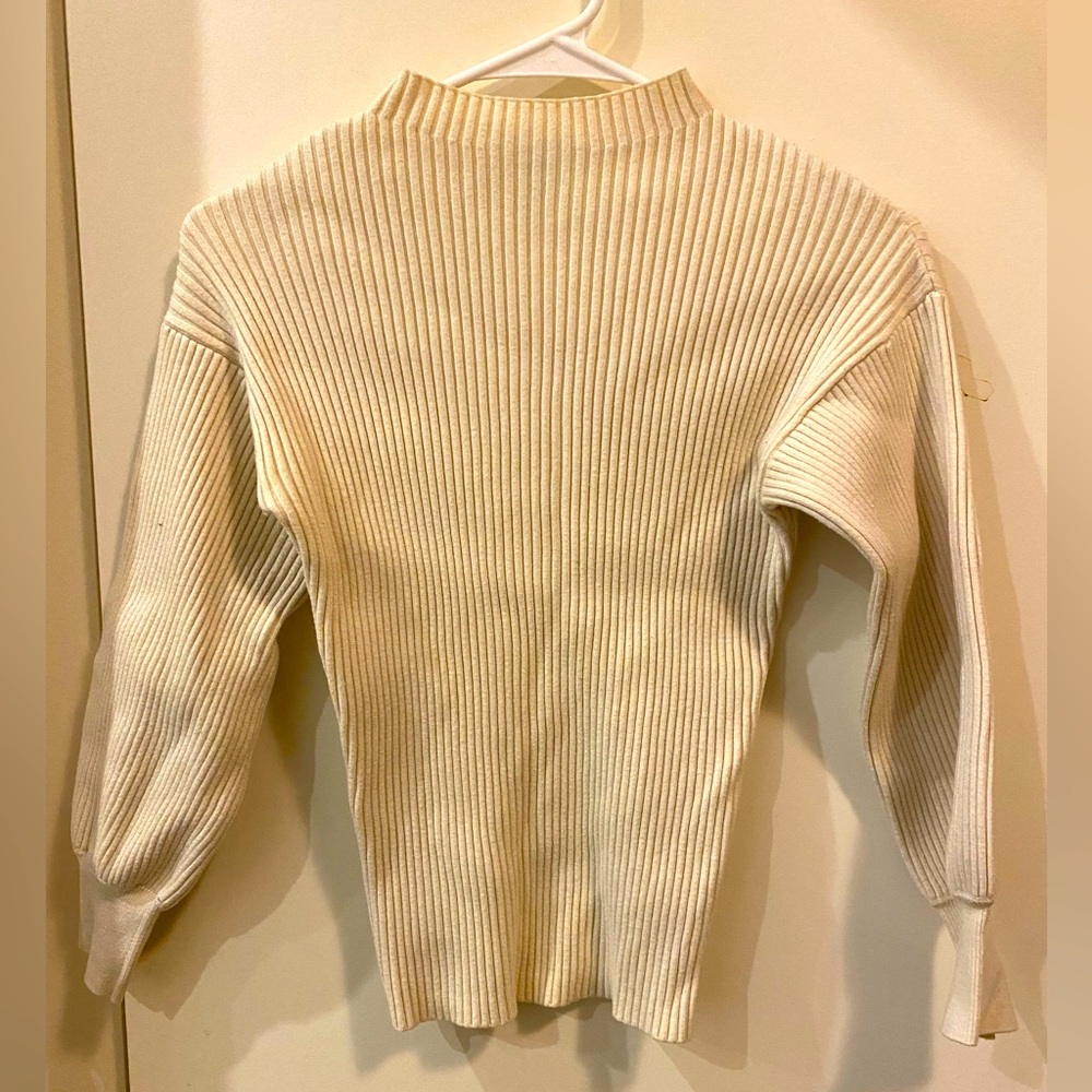 INC International Concepts cream sweater